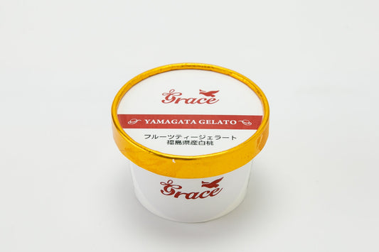 フルーツティージェラート福島県産白桃